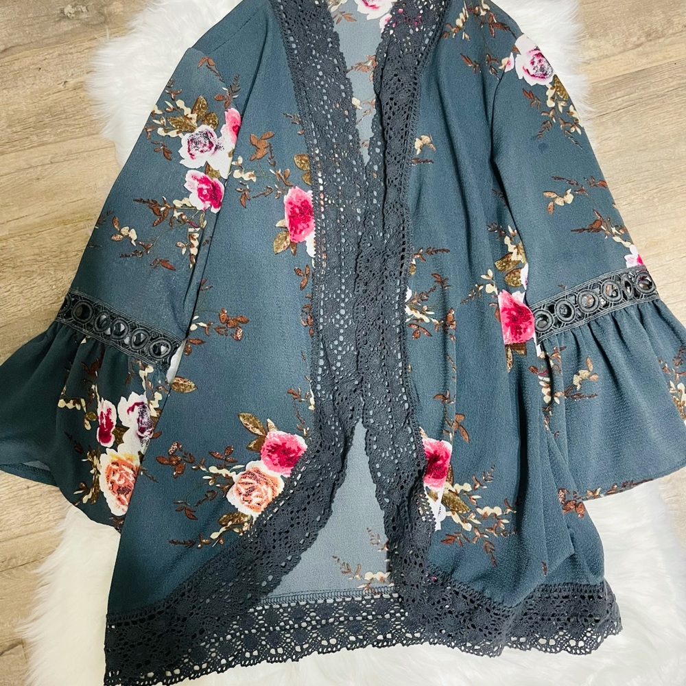 Floral Kimono